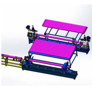 Acélcső karima gyártósor